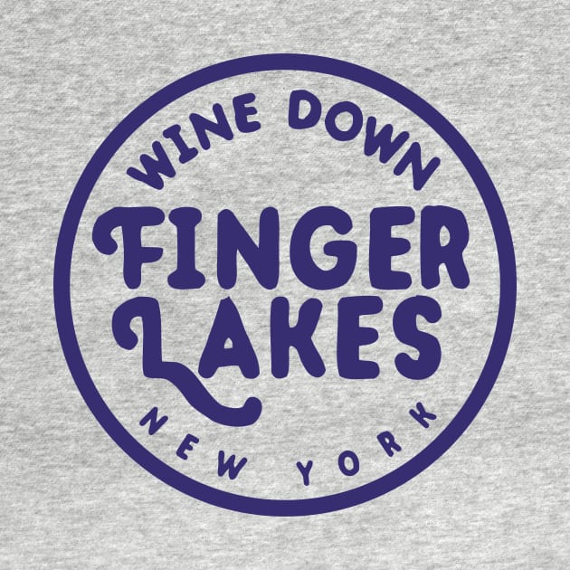 Wine Down Finger Lakes by PodDesignShop